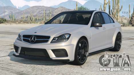 Mercedes-Benz C 63 AMG (W204) Pale Silver