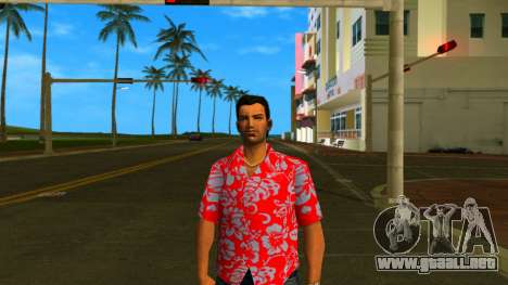 Tommy Skin Red para GTA Vice City