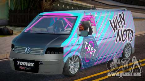 Volkswagen WhyNot Transporter para GTA San Andreas