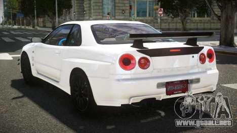Nissan Skyline R34 GT-R SC V1.1 para GTA 4