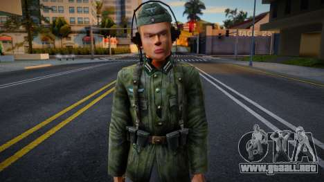 Funkersoldat ( Radioman ) para GTA San Andreas