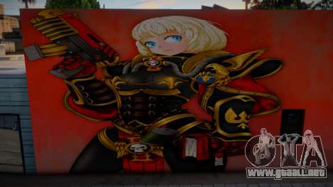 Mural Hermana de Batalla para GTA San Andreas