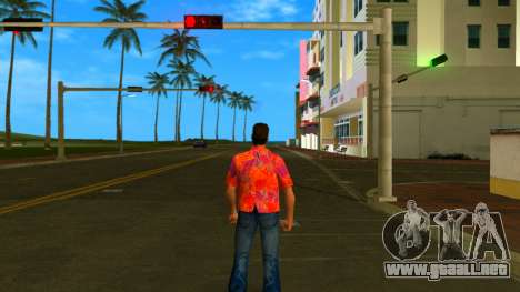 Tommy Skin Orange Rad para GTA Vice City