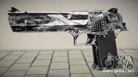 Desert Eagle BlaackGun para GTA San Andreas