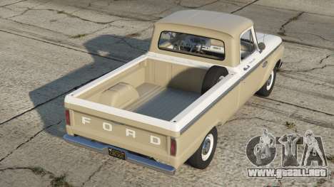 Ford F-100 Styleside Pickup Grain Brown