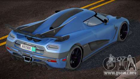 Koenigsegg Agera One:1 Cherkes para GTA San Andreas