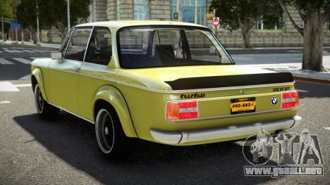 BMW 2002 Turbo RT V1.1 para GTA 4