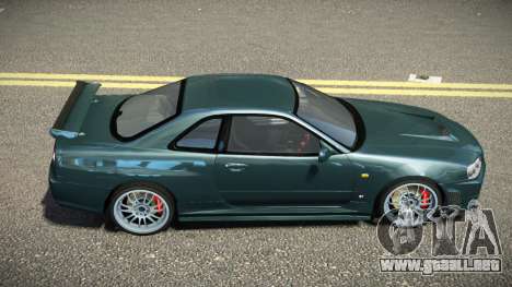 Nissan Skyline R34 ST-V para GTA 4