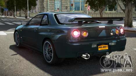 Nissan Skyline R34 ST-V para GTA 4