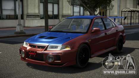 Mitsubishi Lancer Evolution VI WR V1.2 para GTA 4