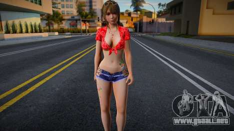 Misaki Loco Moco Vacation 2 para GTA San Andreas