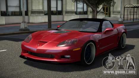 Chevrolet Corvette ZR1 XV para GTA 4