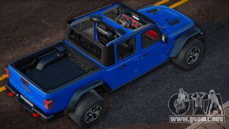 Jeep Gladiator Rubicon CCD para GTA San Andreas