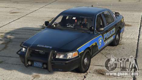 Ford Crown Victoria Police Japanese Indigo