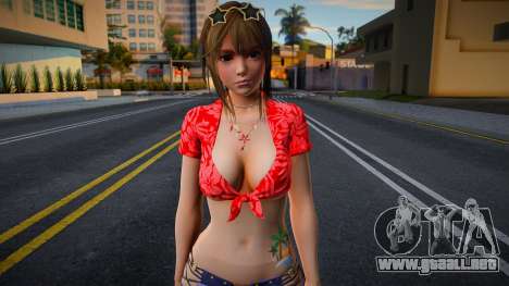 Misaki Loco Moco Vacation 2 para GTA San Andreas