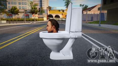 Skin De Skibidi Toilet Cabeza De Nick Left 4 Dea para GTA San Andreas