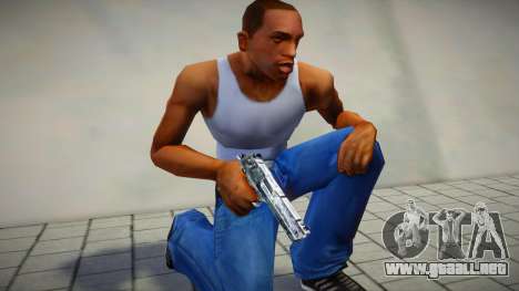 Desert Eagle BluueeeGun para GTA San Andreas