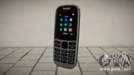 Keystone Badger - Phone Replacer para GTA San Andreas