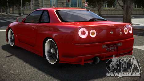 Nissan Skyline R34 GT-R SC V1.2 para GTA 4