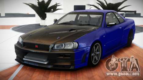 Nissan Skyline R34 B-Style para GTA 4