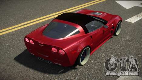 Chevrolet Corvette ZR1 XV para GTA 4