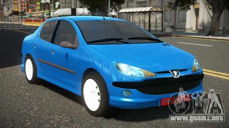 Peugeot 206 SN V1.0 para GTA 4