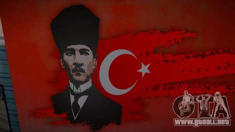 Atatürk Duvar Resmi para GTA San Andreas