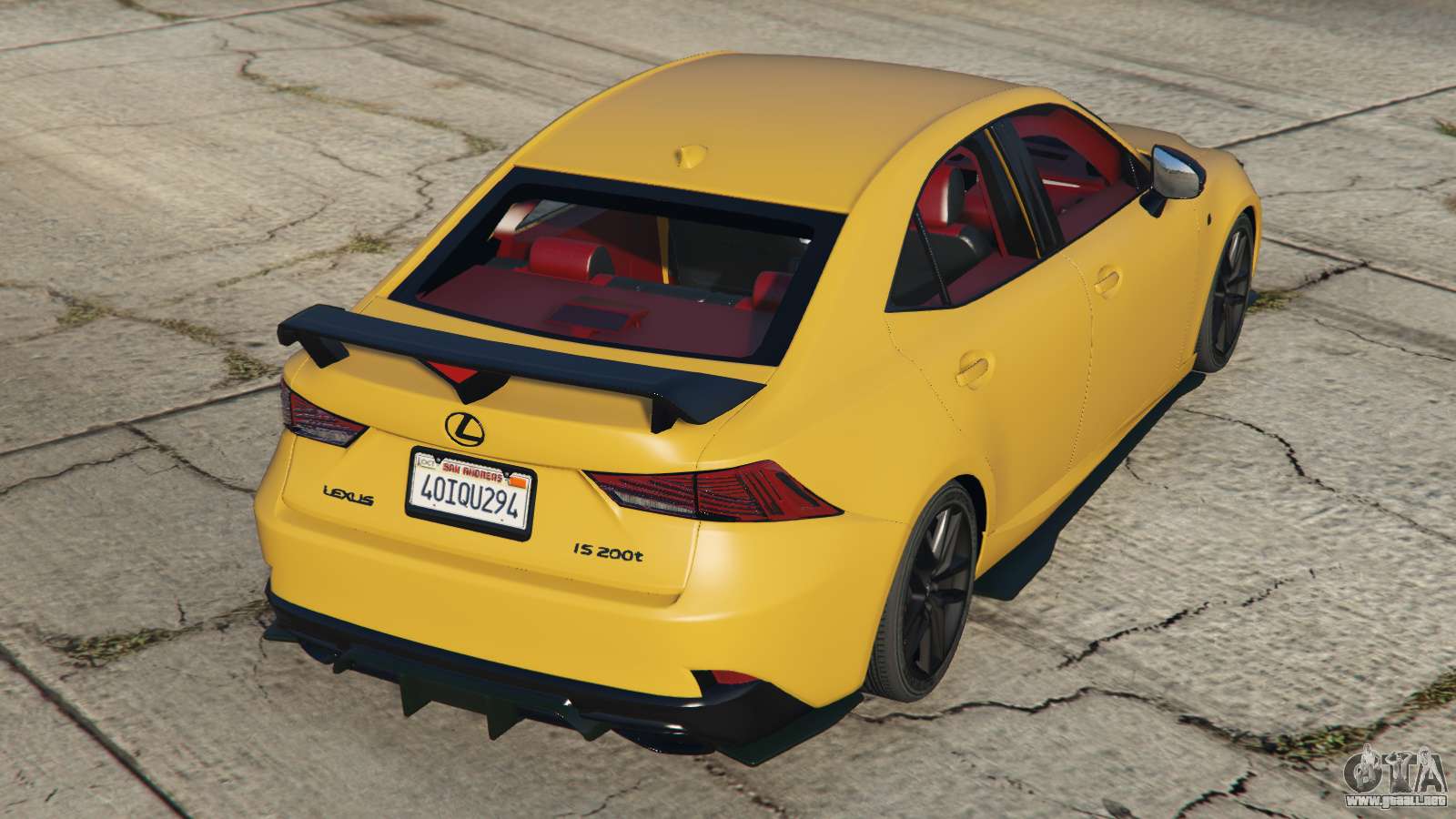 Lexus IS 200t F Sport XE30 2017 Para GTA 5 Lexus IS 200t F Sport XE30 2017 Para GTA 5