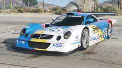 Mercedes-Benz CLK GTR AMG Coupe Spanish Sky Blue para GTA 5