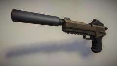 Silenced Colt 45 (Suppressed Pistol) from Fortni para GTA San Andreas
