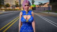 Elise Mandarin Chinese Dress para GTA San Andreas