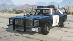 Bravado Greenwood Highway Patrol Raisin Black para GTA 5