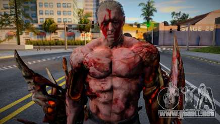 Skin De Krauser Mutado De Resident Evil 4 Remake para GTA San Andreas