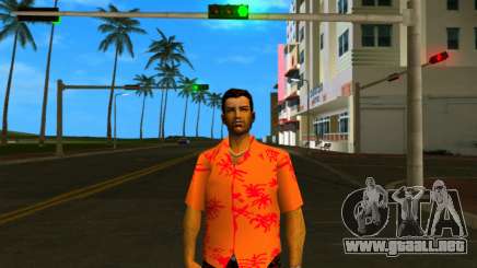 Red T-Shirt para GTA Vice City