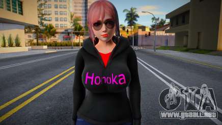 Honoka Hoodie Fix para GTA San Andreas