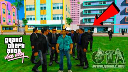 Guardaespaldas con trajes negros para GTA Vice City