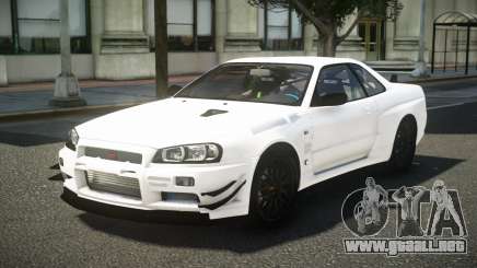 Nissan Skyline R34 GT-R SC V1.1 para GTA 4