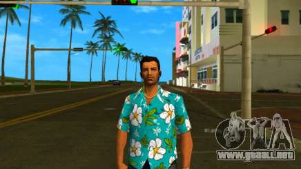 Tommy Skin Flowers para GTA Vice City