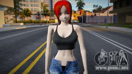 Skin de Revy del manga Black Lagoon para GTA San Andreas