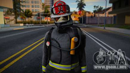 GTA Online Firefighter - SFFD1 para GTA San Andreas