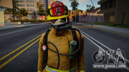 GTA Online Firefighter - LVFD1 para GTA San Andreas