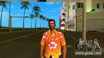 Tommy Skin Funky Orange para GTA Vice City