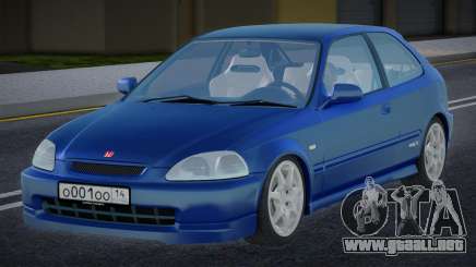 Honda Civic EK3 Diamond para GTA San Andreas