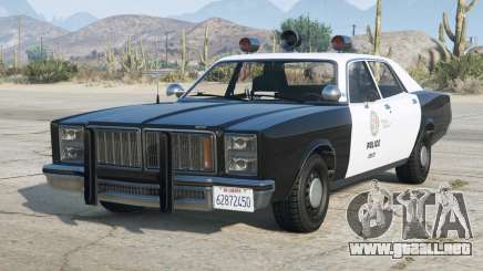 Bravado Greenwood Police para GTA 5