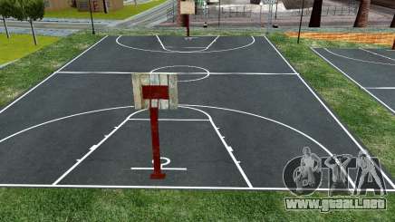 Nuevas Texturas para cancha de baloncesto para GTA San Andreas