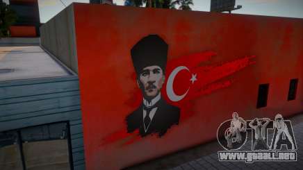 Atatürk Duvar Resmi para GTA San Andreas