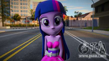 Twilight Sparkle Party Dress para GTA San Andreas