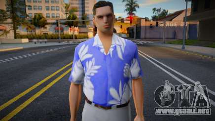 Hawaiian Cop - Ped Replacer para GTA San Andreas