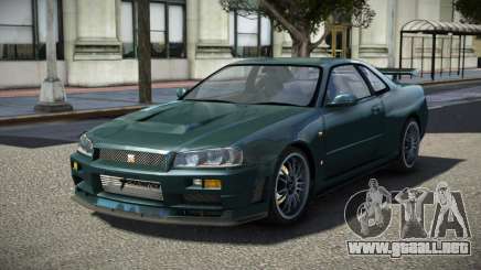 Nissan Skyline R34 ST-V para GTA 4