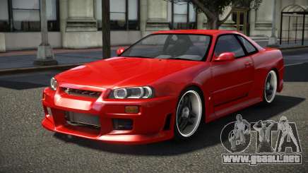 Nissan Skyline R34 GT-R SC V1.2 para GTA 4